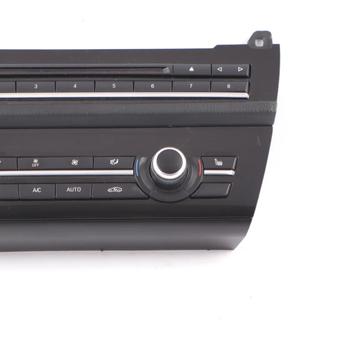 Air Conditioning Panel BMW F10 Radio A/C Switch Control Unit Black - SKU 9389025-1 - Part number 9389025