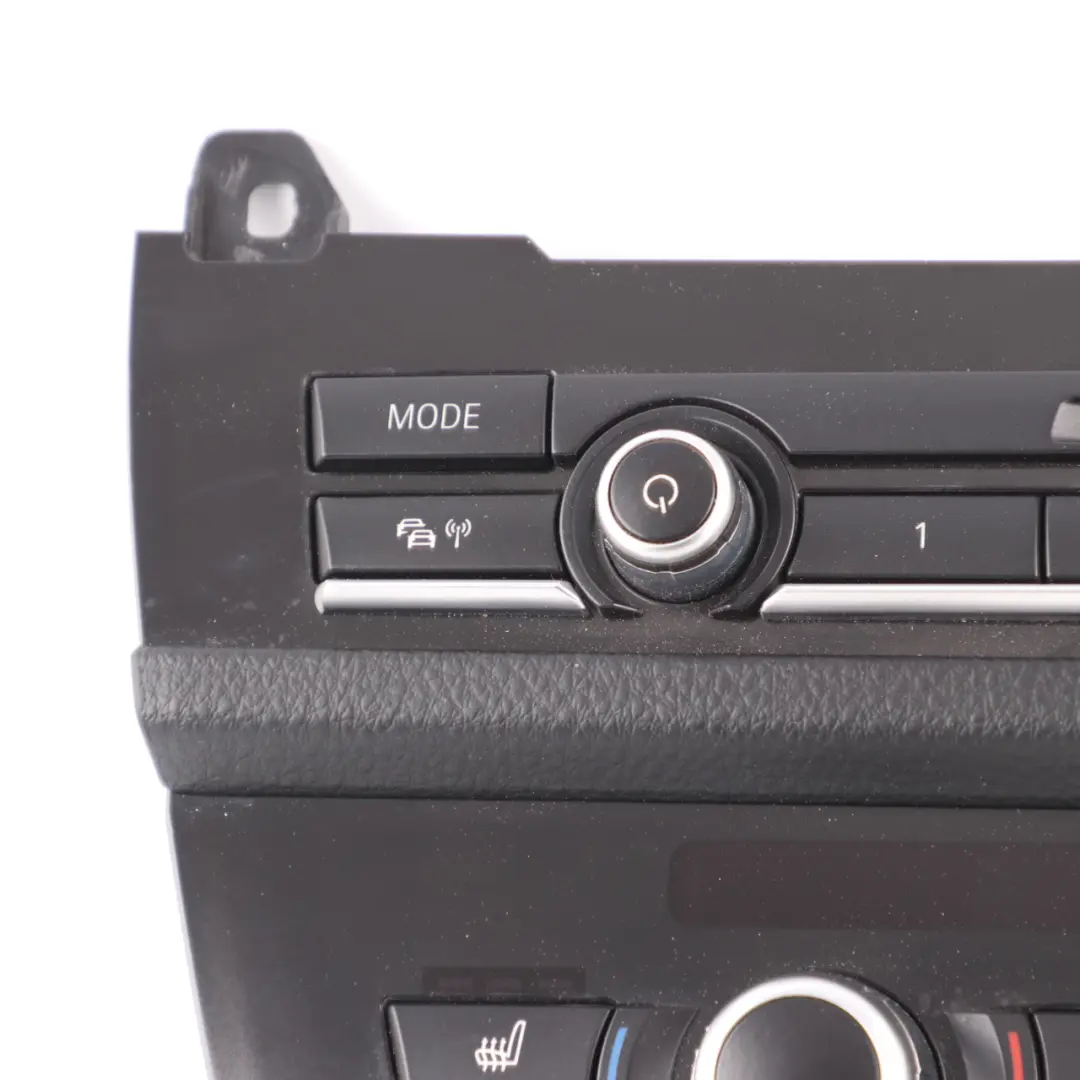Air Conditioning Panel BMW F10 Radio A/C Switch Control Unit Black - SKU 9389025-1 - Part number 9389025
