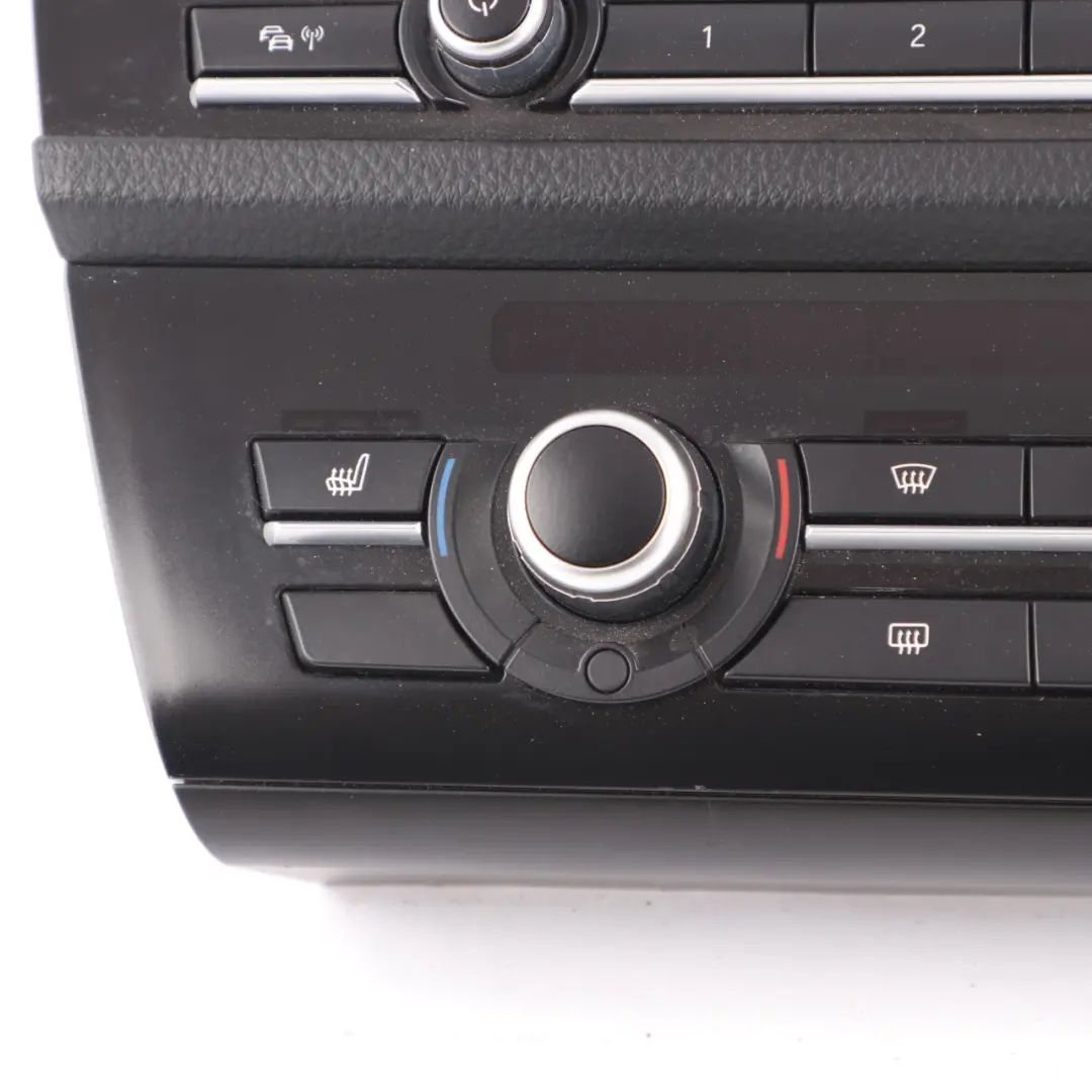 Air Conditioning Panel BMW F10 Radio A/C Switch Control Unit Black - SKU 9389025-1 - Part number 9389025