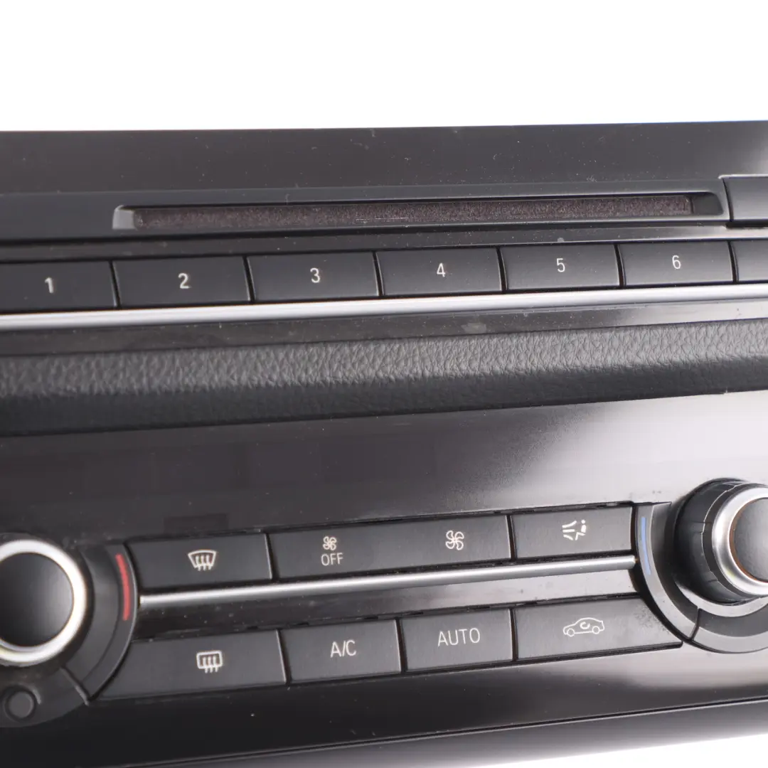 Air Conditioning Panel BMW F10 Radio A/C Switch Control Unit Black - SKU 9389025-1 - Part number 9389025