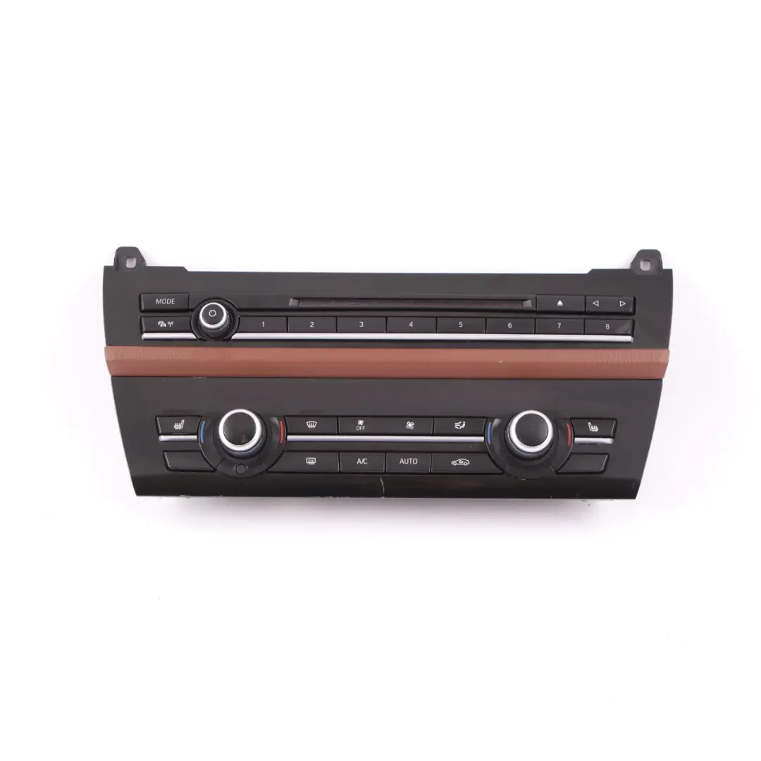 Conditioning Panel BMW F10 Radio A/C Switch Control Unit Zimtbraun to Air with Part number 9389025 Air Conditioning Panel BMW F10 Radio A/C Switch Control Unit Zimtbraun - SKU 9389025 - Part number 9389025