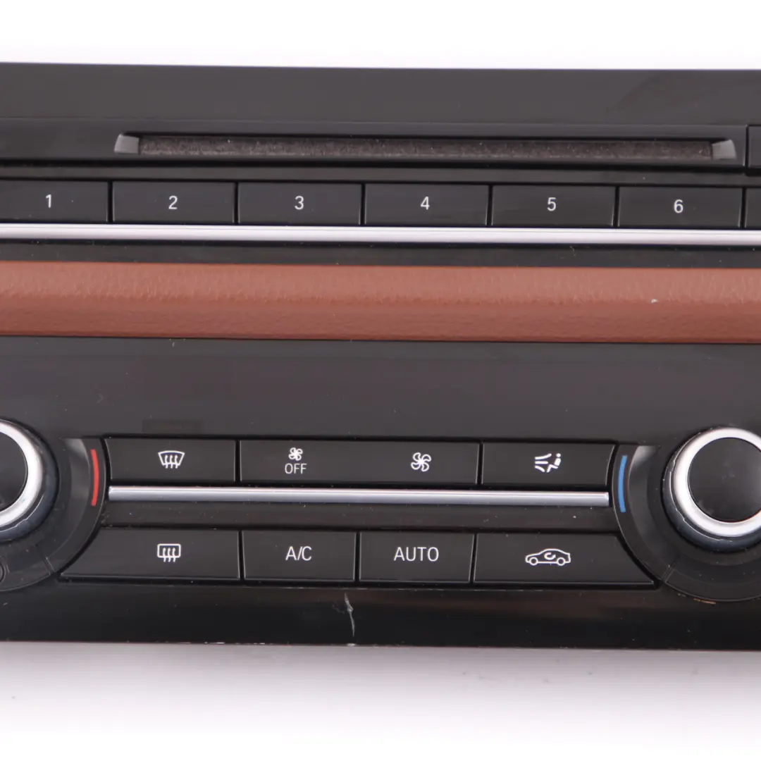Conditioning Panel BMW F10 Radio A/C Switch Control Unit Zimtbraun to Air with Part number 9389025 Air Conditioning Panel BMW F10 Radio A/C Switch Control Unit Zimtbraun - SKU 9389025 - Part number 9389025