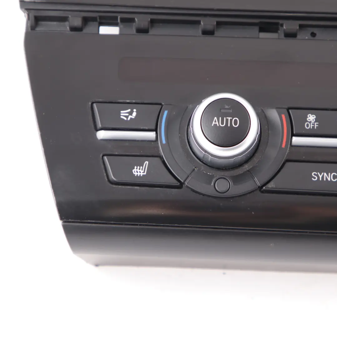 Air Conditioning Panel BMW F10 F11 Radio A/C Switch Control Unit Black - SKU 9389029 - Part number 9389029