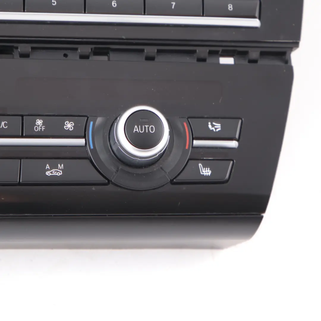 Conditioning Panel BMW F10 F11 Radio A/C Switch Control Unit Black to Air with Part number 9389029 Air Conditioning Panel BMW F10 F11 Radio A/C Switch Control Unit Black - SKU 9389029 - Part number 9389029
