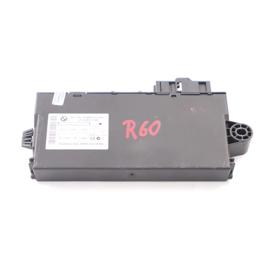 CAS3 Control Unit Key Reading Module Mini Countryman R60 - SKU 9389115 - Part number 9389115