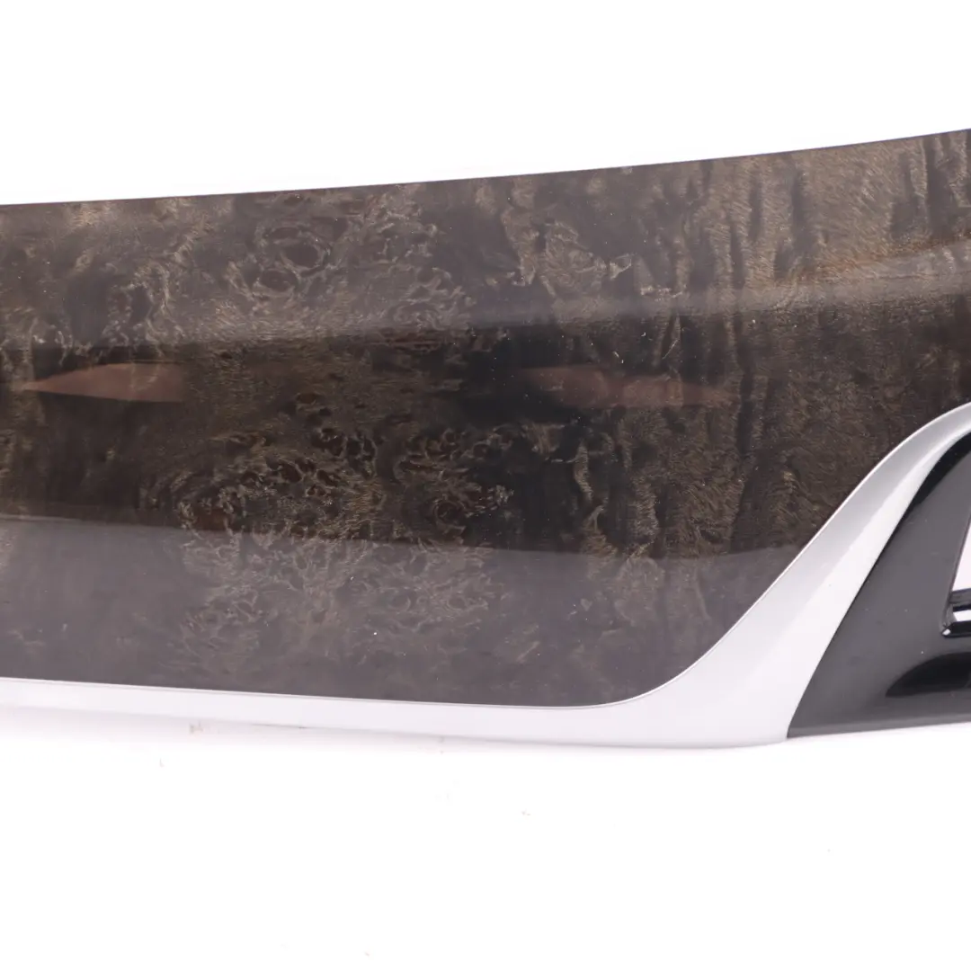 Dashboard Instrument Panel Decor Poplar Grey Perlglanz Chrom 8070622 to BMW G30 with Part number 9389487 BMW G30 Dashboard Instrument Panel Decor Poplar Grey Perlglanz Chrom 8070622 - SKU 9389487 - Part number 9389487