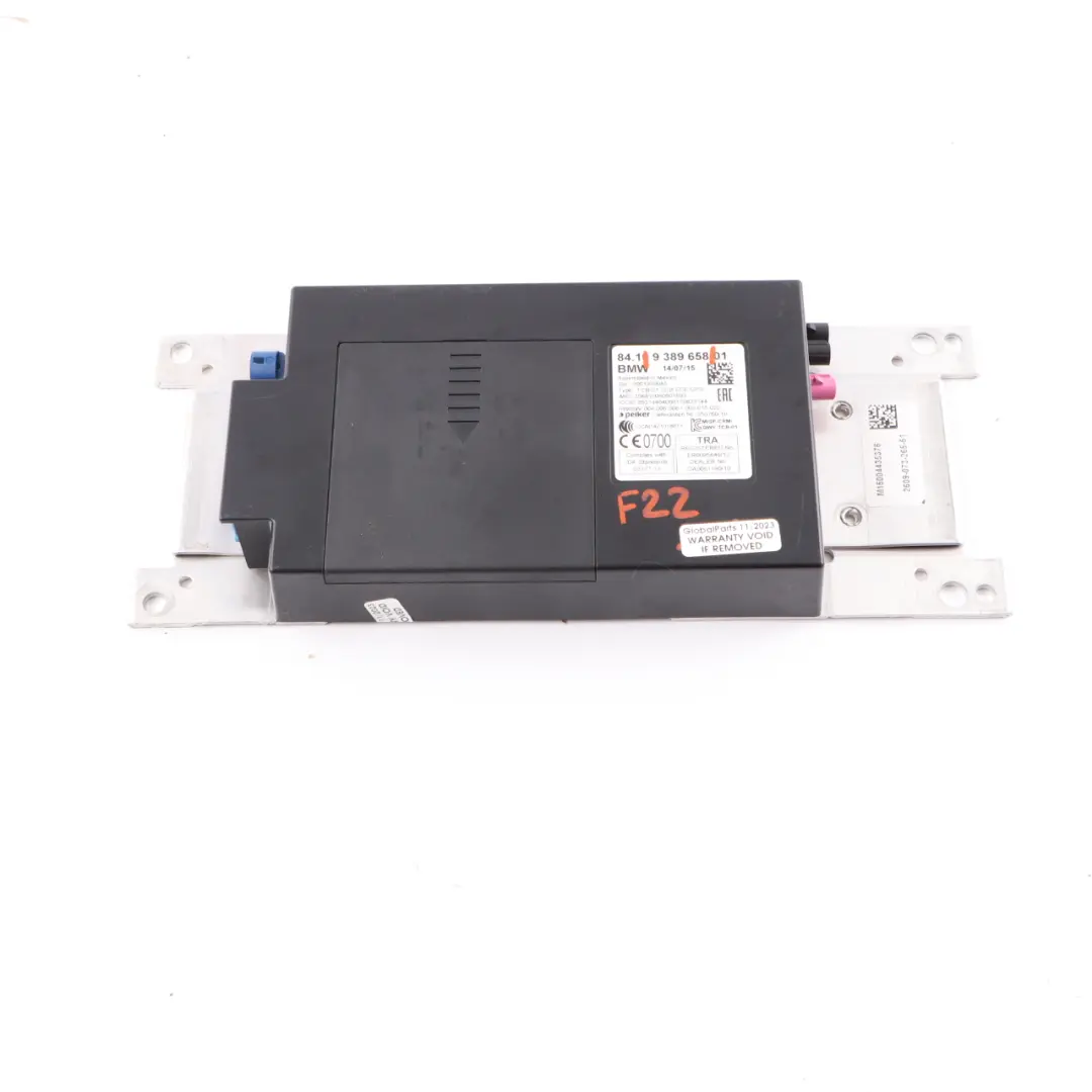 Telematik Bluetooth Steuermodul Einheit TCB ECE GPS für BMW F20 F21 F22 mit Teilenummer 9389658 BMW F20 F21 F22 Telematik Bluetooth Steuermodul Einheit TCB ECE GPS - SKU 9389658 - Teilenummer 9389658