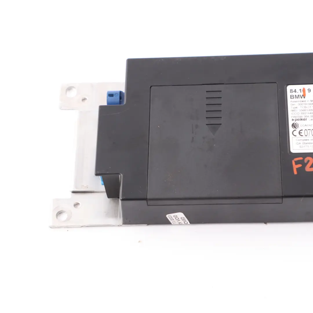 Telematics Bluetooth Control Module Unit TCB ECE GPS pour BMW F20 F21 F22 à propos du numéro de pièce 9389658 BMW F20 F21 F22 Telematics Bluetooth Control Module Unit TCB ECE GPS - SKU 9389658 - Numéro de pièce 9389658