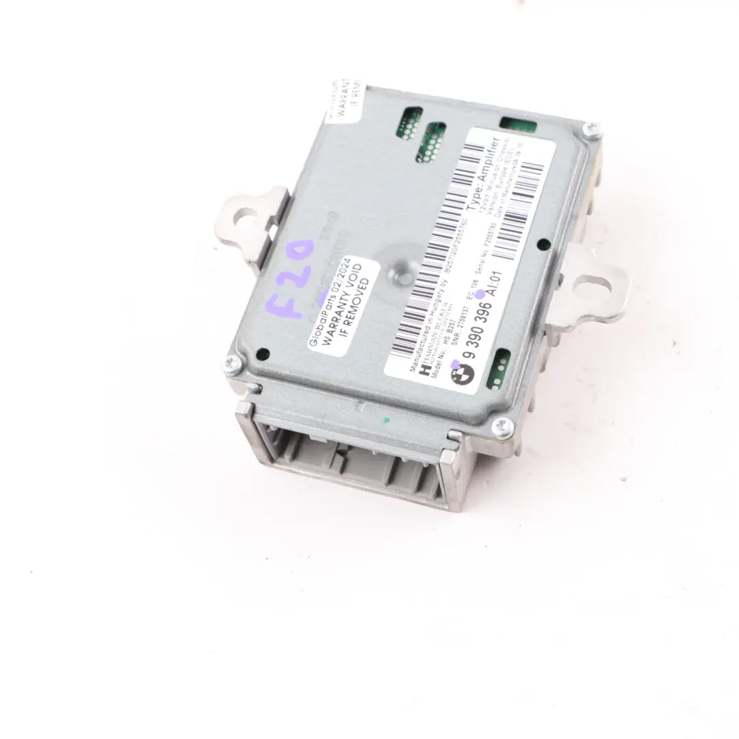 Amplificatore Audio BMW F20 F21 F22 Harman Kardon Active Sound Design per con numero di parte 9390396 Amplificatore Audio BMW F20 F21 F22 Harman Kardon Active Sound Design - SKU 9390396 - Numero di parte 9390396