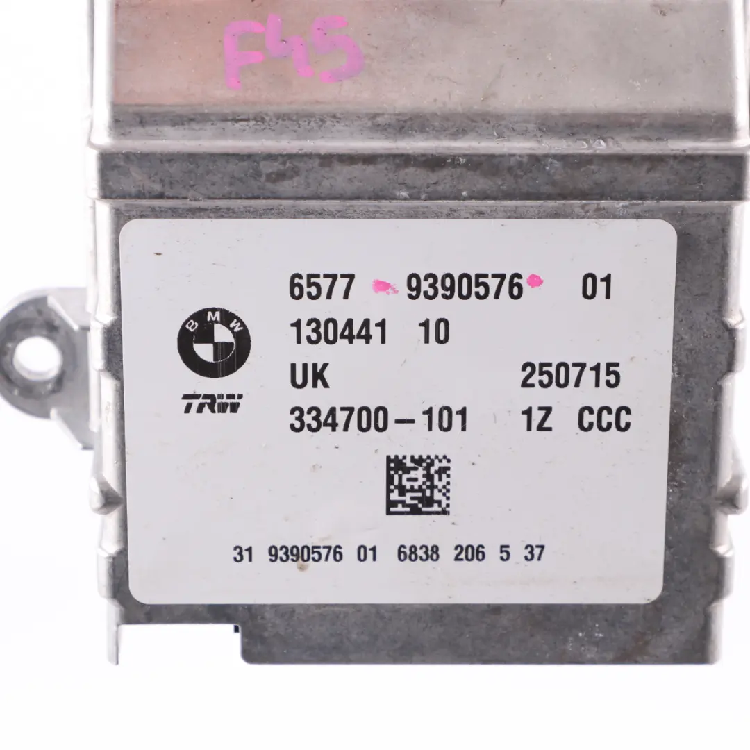  Módulo Airbag BMW X1 F48 F45 F46 Unidad de Control del Airbag ECU - SKU 9390576 - Número de pieza 9390576