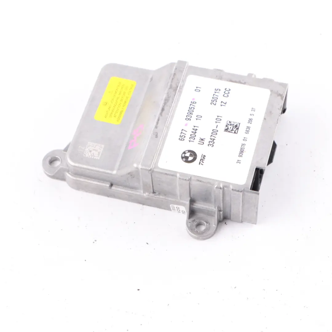  Módulo Airbag BMW X1 F48 F45 F46 Unidad de Control del Airbag ECU - SKU 9390576 - Número de pieza 9390576