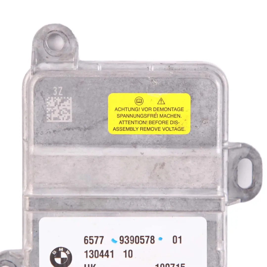 Airbag Control Unit Module ECU to BMW 2 X1 Series F45 F48 Mini F55 F56 F60 with Part number 9390578 BMW 2 X1 Series F45 F48 Mini F55 F56 F60 Airbag Control Unit Module ECU - SKU 9390578 - Part number 9390578