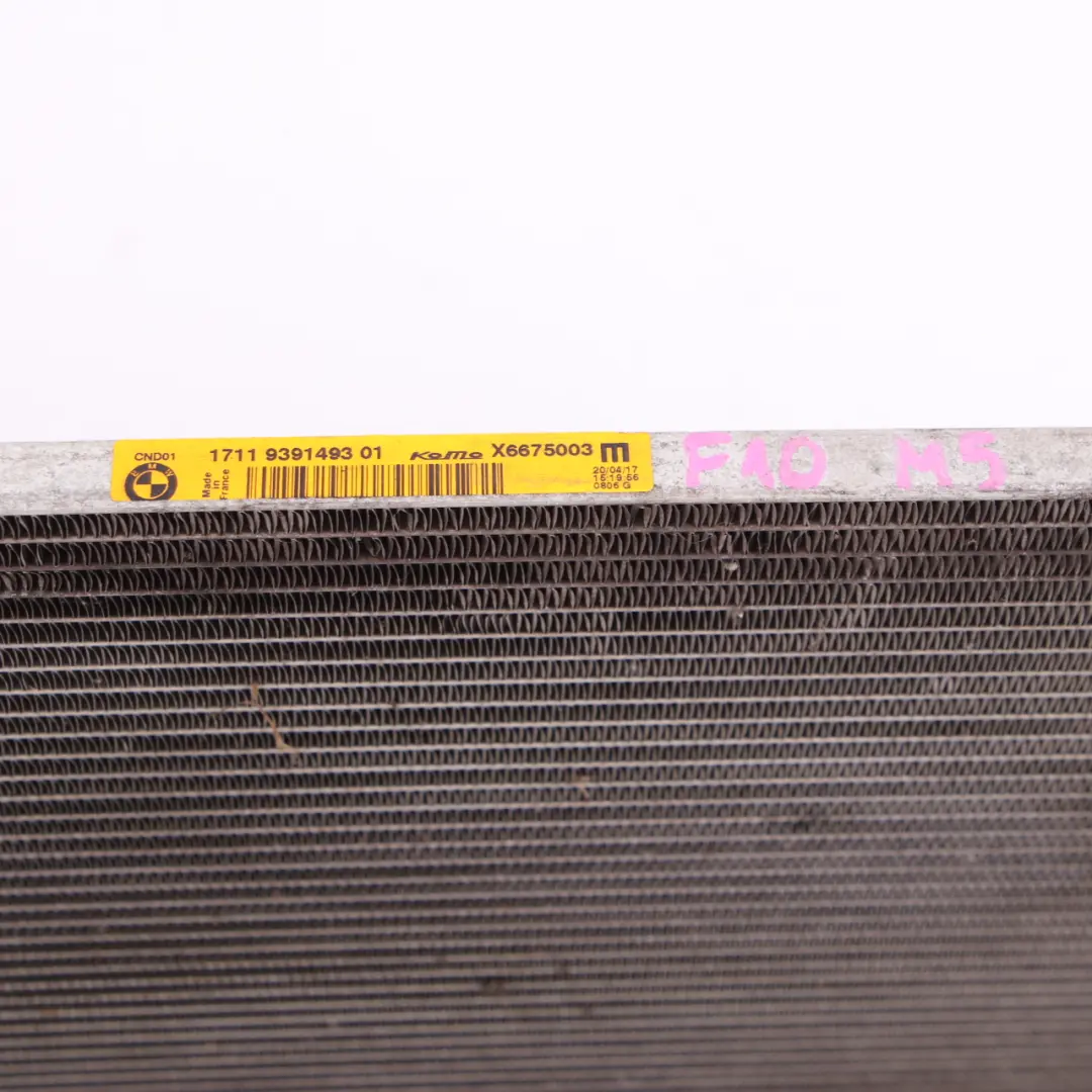 Condenser Air Conditioning BMW F10 M5 F12 F13 M6 Air Con A/C to with Part number 9391493 Condenser Air Conditioning BMW F10 M5 F12 F13 M6 Air Con A/C - SKU 9391493 - Part number 9391493