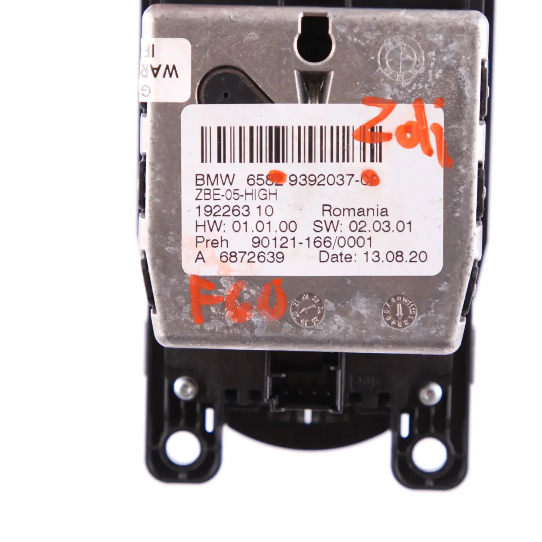 iDrive Controller Interruttore Manopola Unità per Mini F55 F56 F57 F60 con numero di parte 9392037 Mini F55 F56 F57 F60 iDrive Controller Interruttore Manopola Unità - SKU 9392037 - Numero di parte 9392037