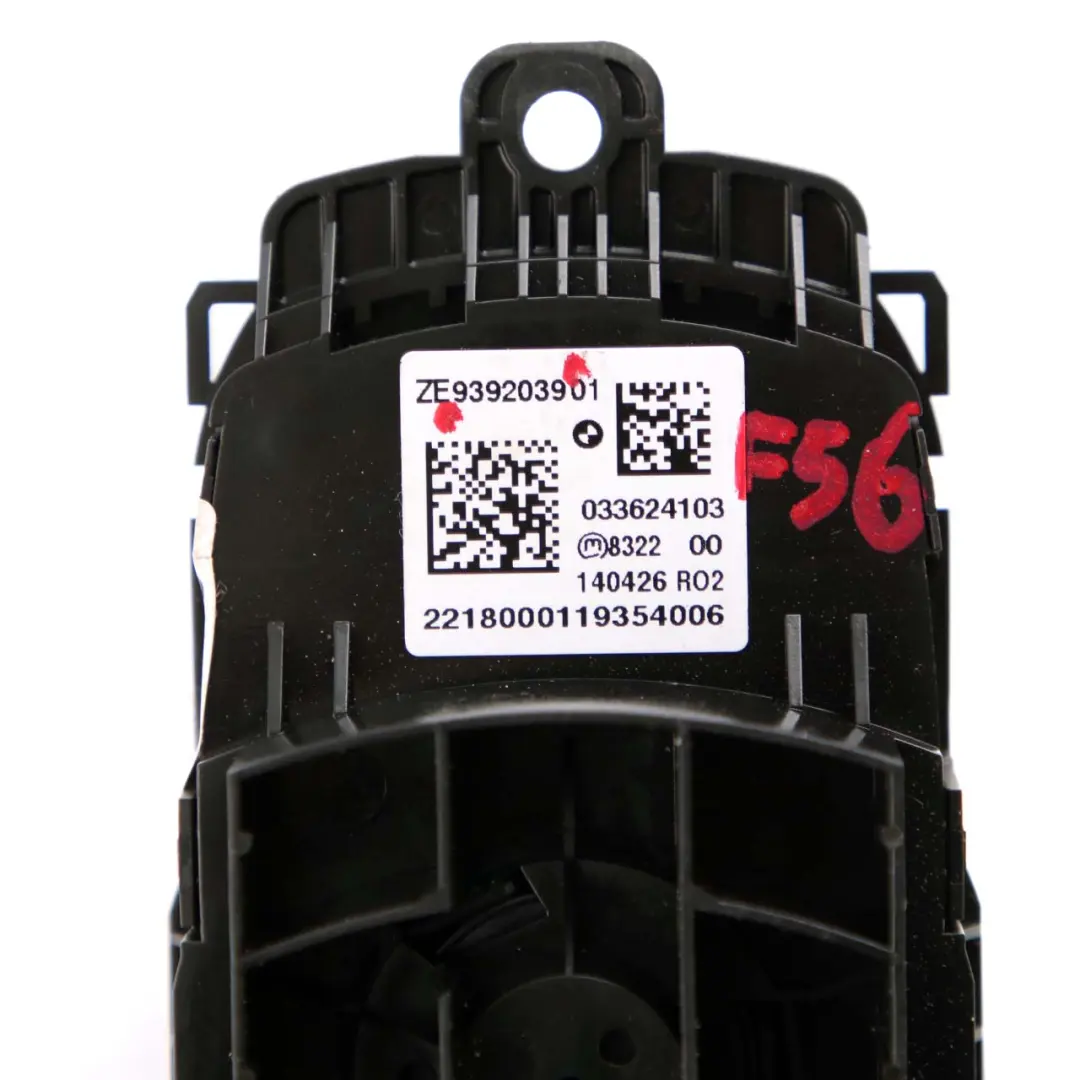 iDrive Controller Switch Knob Unit to Mini Cooper F55 F56 F57 F60 with Part number 9392039 Mini Cooper F55 F56 F57 F60 iDrive Controller Switch Knob Unit - SKU 9392039 - Part number 9392039