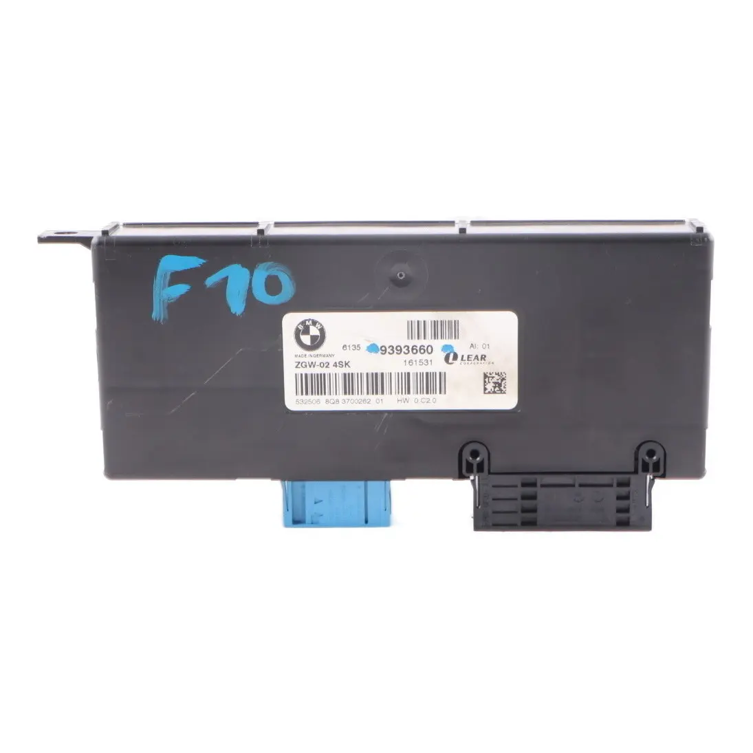 BMW F10 Central Gateway Modul Steuergerät Lear ZGW-02 4SK Lear 9393660