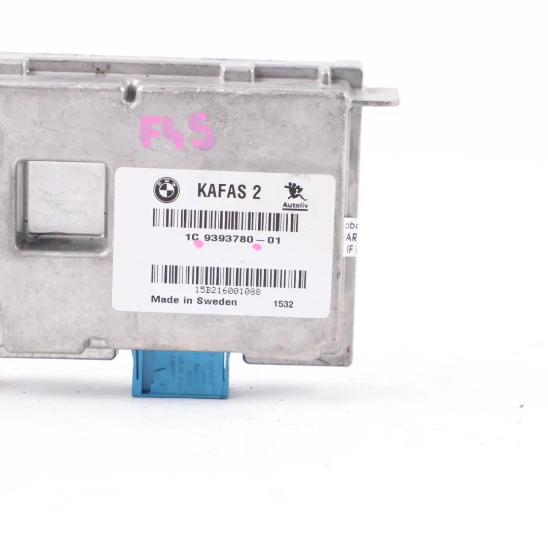 KaFAS Cámara Delantera Lane Assist Módulo para BMW F45 F46 Mini F55 F56 F57 con número de pieza 9393780 BMW F45 F46 Mini F55 F56 F57 KaFAS Cámara Delantera Lane Assist Módulo - SKU 9393780 - Número de pieza 9393780
