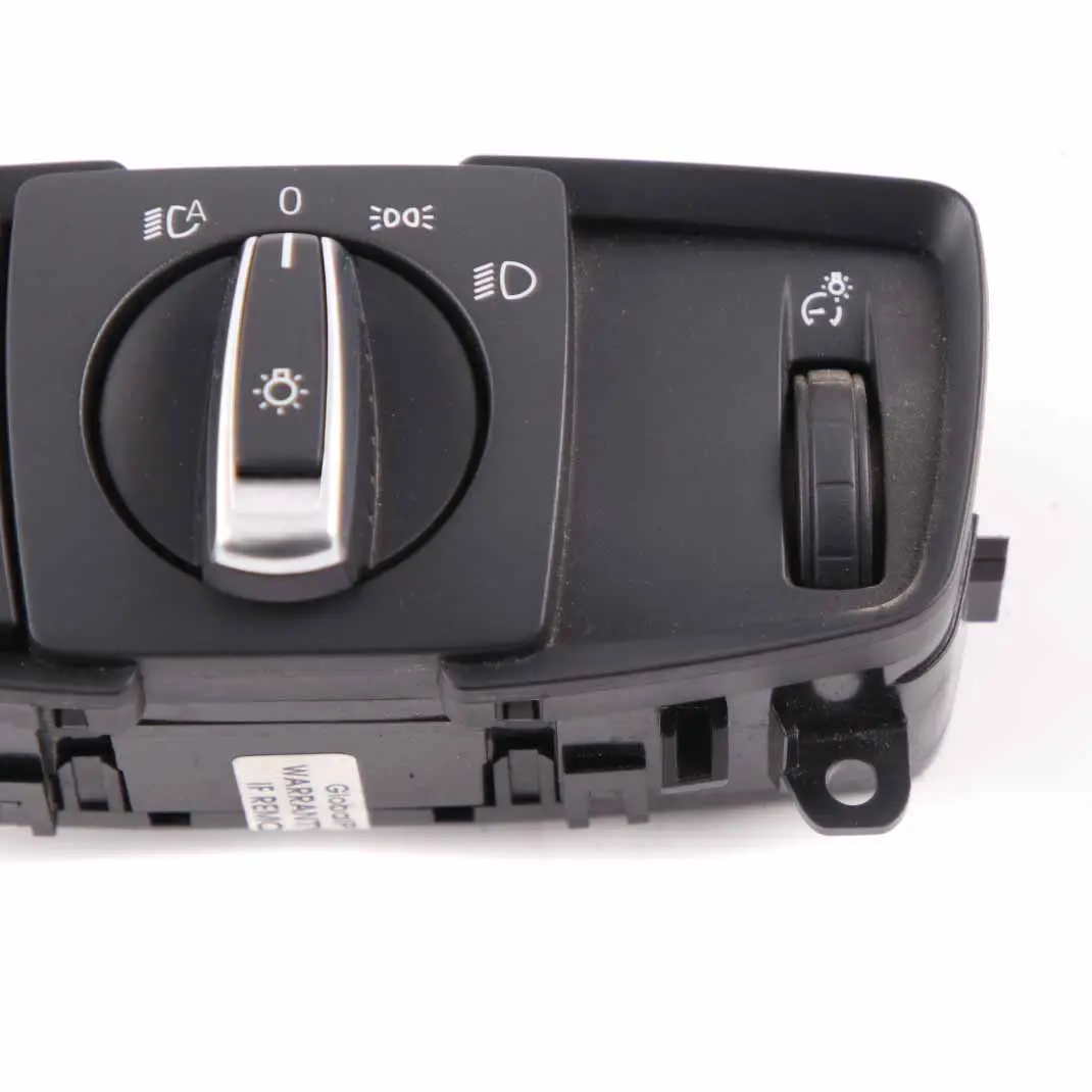  Lichtschalter BMW F20 F30 F36 Bedienelement Scheinwerfer Schwarz - SKU 9393947 - Teilenummer 9393947