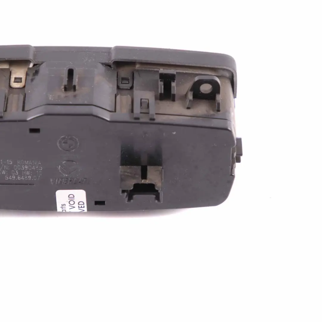 Interruptor de Luz BMW F20 F30 F36 Elemento de Control Faro Negro para con número de pieza 9393947 Interruptor de Luz BMW F20 F30 F36 Elemento de Control Faro Negro - SKU 9393947 - Número de pieza 9393947