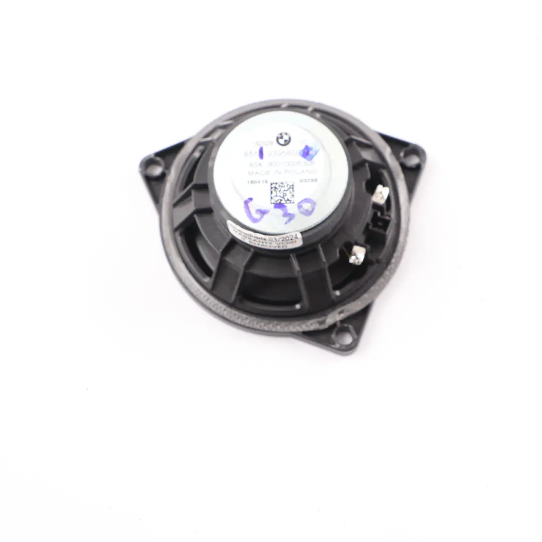 Speaker BMW G30 G31 Parcel Shelf Left Right N/O/S Loudspeaker to Rear with Part number 9395859 Rear Speaker BMW G30 G31 Parcel Shelf Left Right N/O/S Loudspeaker - SKU 9395859 - Part number 9395859