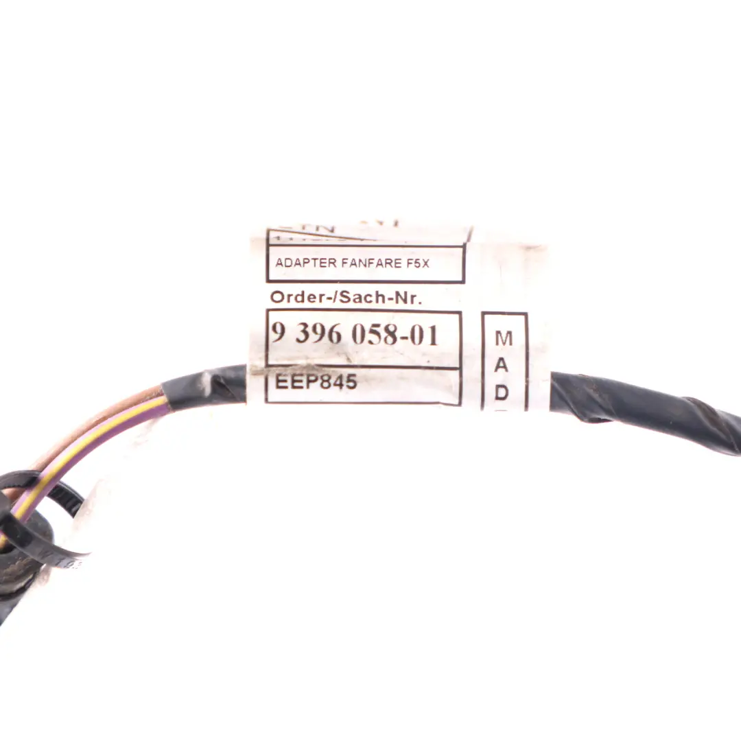 Cablaggio Singolo Clacson per Mini F55 F56 F57 con numero di parte 9396058 Mini F55 F56 F57 Cablaggio Singolo Clacson - SKU 9396058 - Numero di parte 9396058