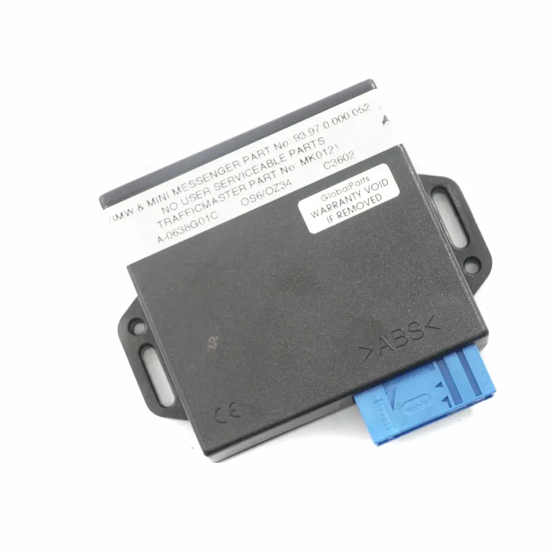 GPS Trafficmaster Modulo Unidad de Control ECU para Mini R50 R53 con número de pieza 93970000052 Mini R50 R53 GPS Trafficmaster Modulo Unidad de Control ECU - SKU 93970000052 - Número de pieza 93970000052