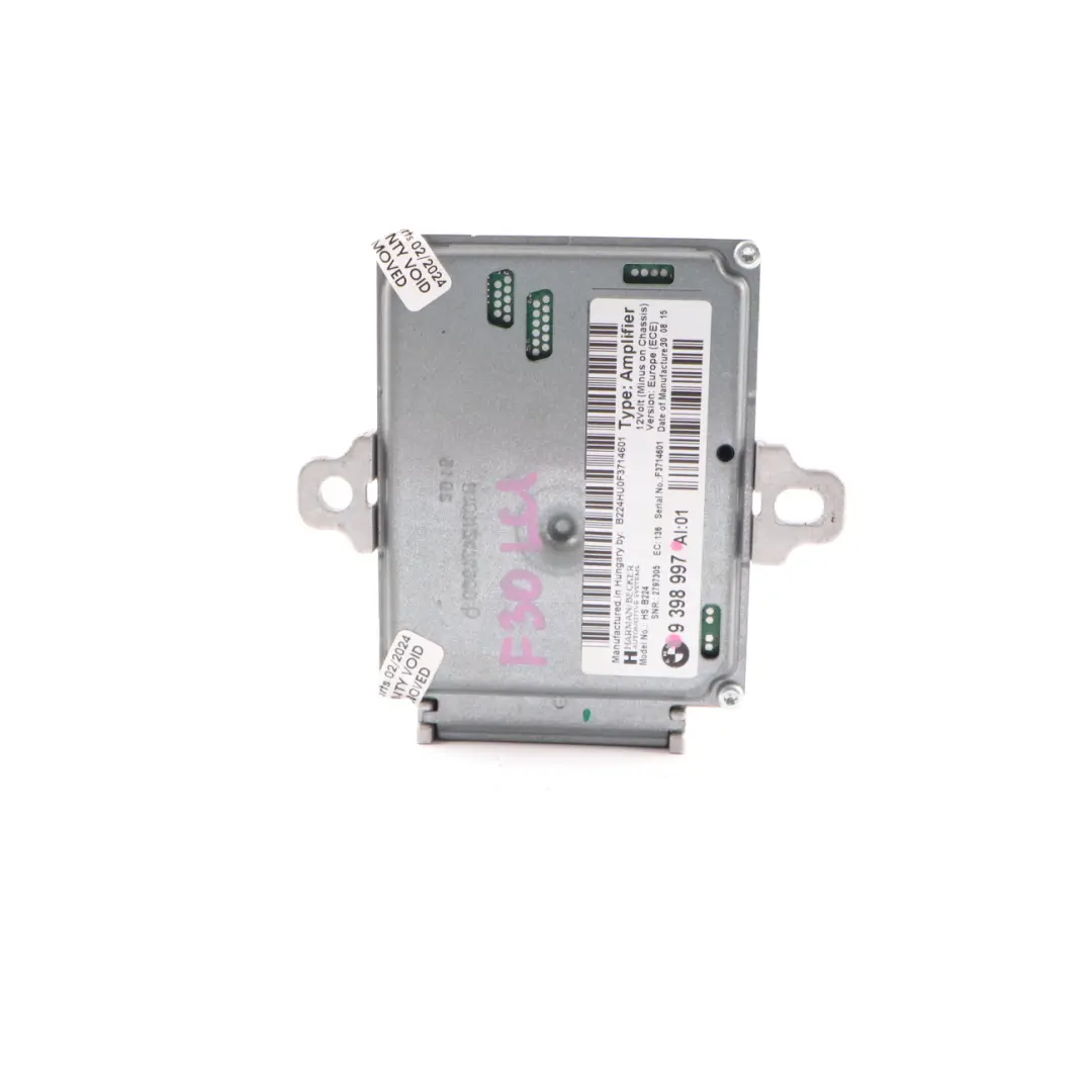 Soundverstärker Hifi Audio Einheit Active Sound Design für BMW F80 M3 F82 M4 mit Teilenummer 9398997 BMW F80 M3 F82 M4 Soundverstärker Hifi Audio Einheit Active Sound Design - SKU 9398997 - Teilenummer 9398997