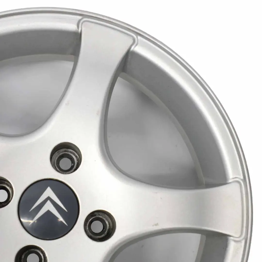  Citroen Silver Alloy Wheel Rim 4x108 15" ET:18 6J - SKU 940654-1 - Part number 940654