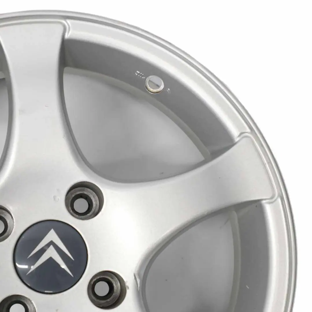  Citroen Silver Alloy Wheel Rim 4x108 15" ET:18 6J - SKU 940654-2 - Part number 940654