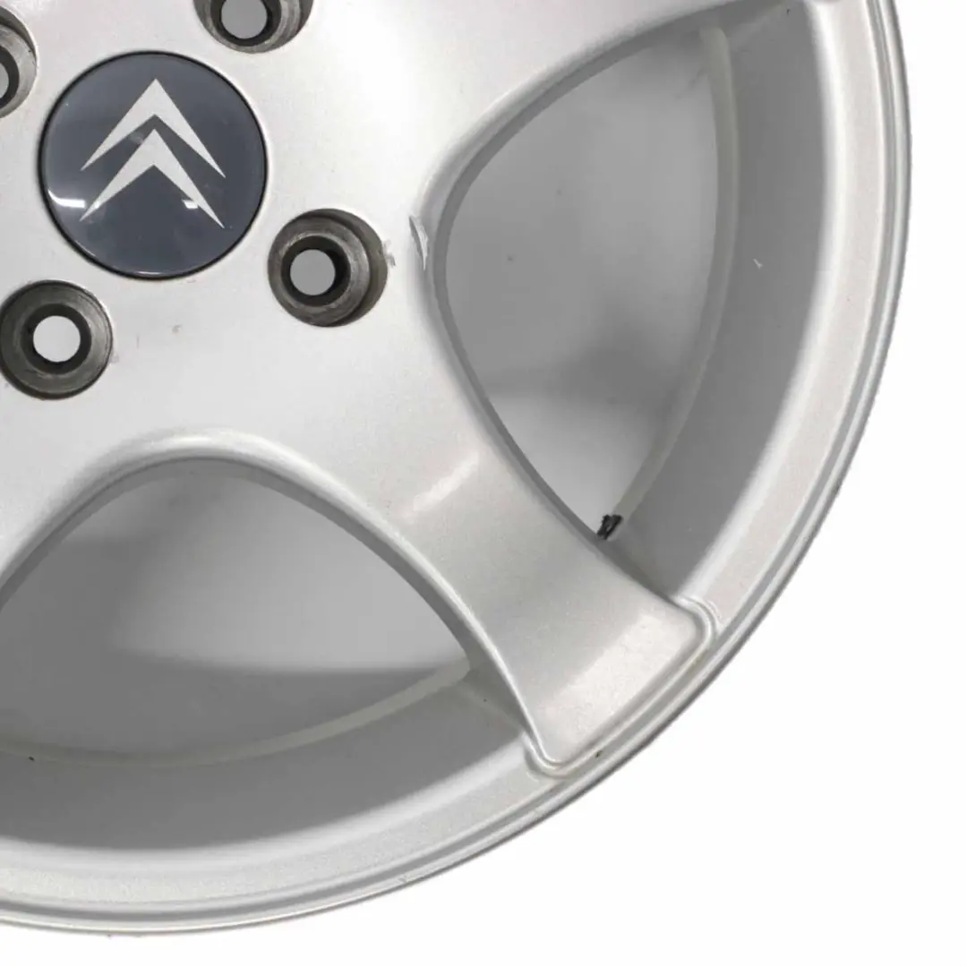  Citroen Silber Leichtmetallfelge 4x108 15" ET:18 6J - SKU 940654-2 - Teilenummer 940654