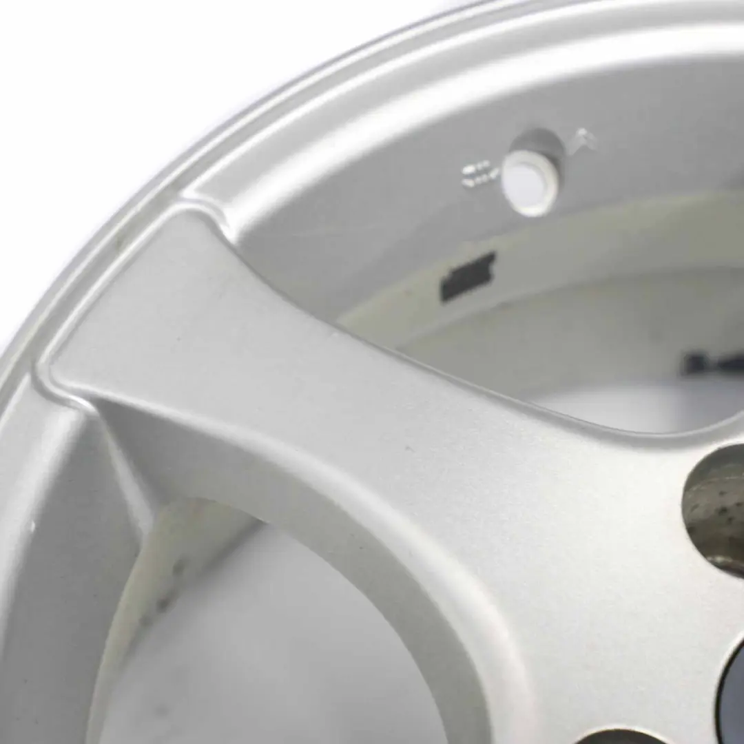 Citroen Silver Alloy Wheel Rim 4x108 15" ET:18 6J to with Part number 940654 Citroen Silver Alloy Wheel Rim 4x108 15" ET:18 6J - SKU 940654-3 - Part number 940654