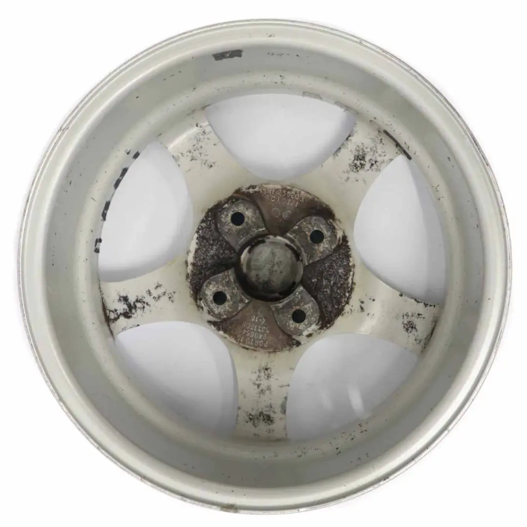 Citroen Silver Alloy Wheel Rim 4x108 15" ET:18 6J to with Part number 940654 Citroen Silver Alloy Wheel Rim 4x108 15" ET:18 6J - SKU 940654-4 - Part number 940654