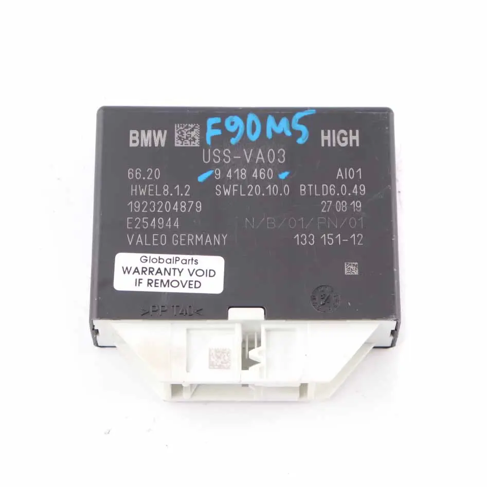 BMW G30 G31 PDC Module Commande Assistance Stationnement USS VA03 HIGH - SKU 9418460 - Numéro de pièce 9418460