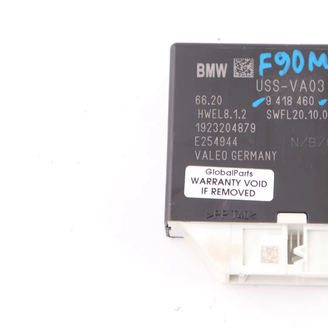PDC Module Commande Assistance Stationnement USS VA03 HIGH pour BMW G30 G31 à propos du numéro de pièce 9418460 BMW G30 G31 PDC Module Commande Assistance Stationnement USS VA03 HIGH - SKU 9418460 - Numéro de pièce 9418460