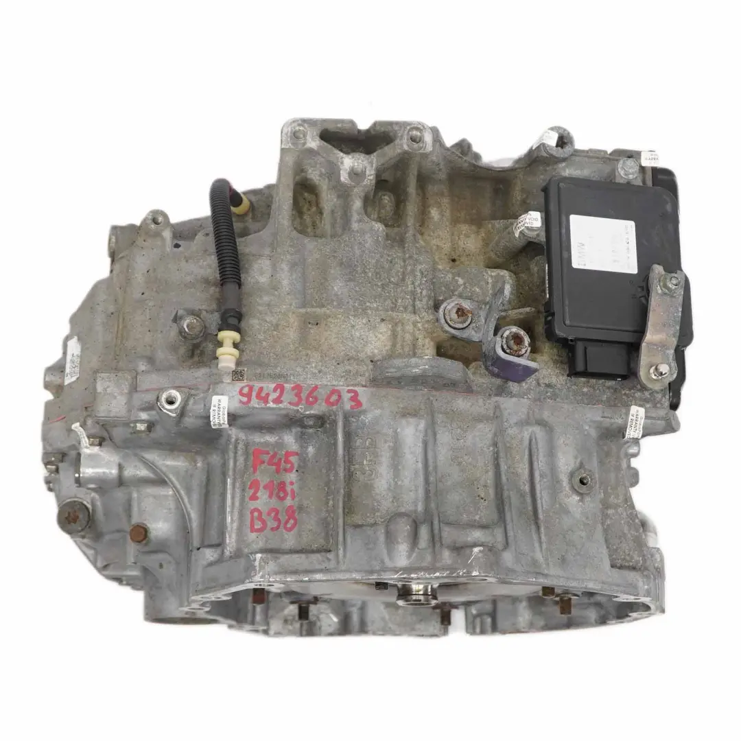 B38 Boîte Vitesses Automatique GA6F21AW 8695803 GARANTIE pour BMW F45 F46 216i 218i à propos du numéro de pièce 9423603 BMW F45 F46 216i 218i B38 Boîte Vitesses Automatique GA6F21AW 8695803 GARANTIE - SKU 9423603 - Numéro de pièce 9423603