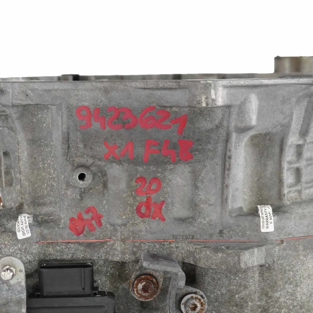 20dX Diesel B47 Automatic Gearbox GA8F22AW 8685221 WARRANTY to BMW X1 F48 X2 F39 with Part number 9423621 BMW X1 F48 X2 F39 20dX Diesel B47 Automatic Gearbox GA8F22AW 8685221 WARRANTY - SKU 9423621 - Part number 9423621