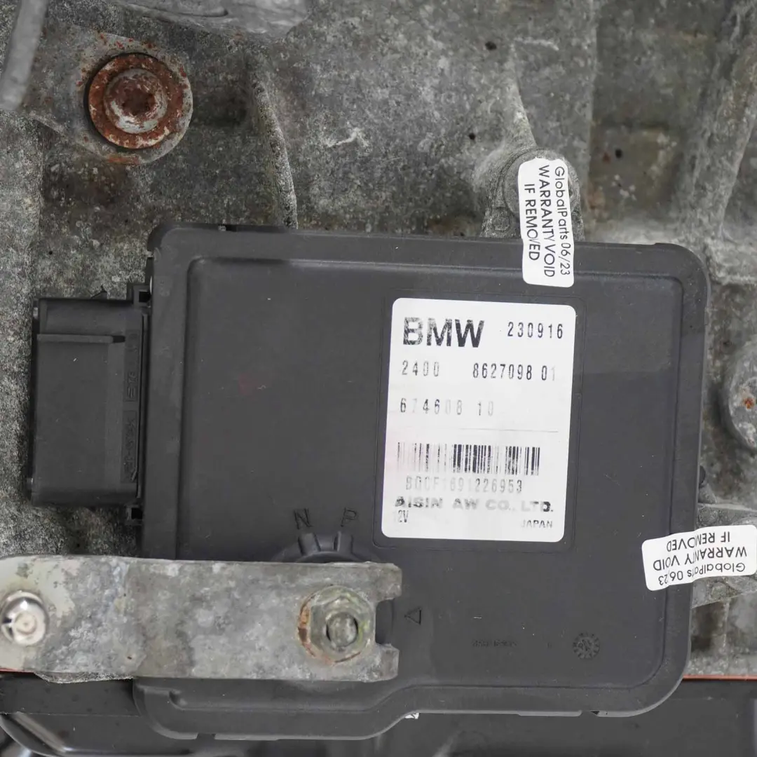 20dX Diesel B47 Automatic Gearbox GA8F22AW 8685221 WARRANTY to BMW X1 F48 X2 F39 with Part number 9423621 BMW X1 F48 X2 F39 20dX Diesel B47 Automatic Gearbox GA8F22AW 8685221 WARRANTY - SKU 9423621 - Part number 9423621