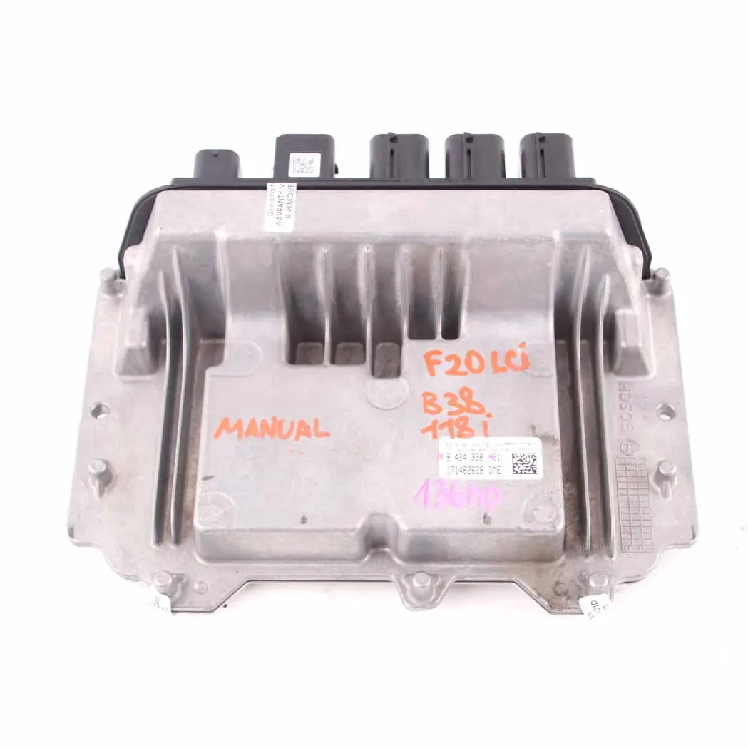 B38 136HP Engine Control Unit ECU DME Manual to BMW F20 F21 LCI 118i with Part number 9424338 BMW F20 F21 LCI 118i B38 136HP Engine Control Unit ECU DME Manual - SKU 9424338 - Part number 9424338
