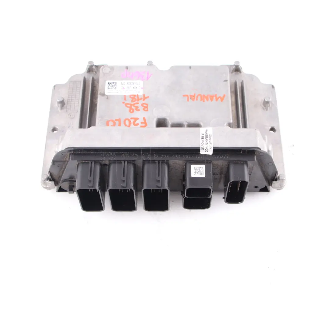 B38 136HP Engine Control Unit ECU DME Manual to BMW F20 F21 LCI 118i with Part number 9424338 BMW F20 F21 LCI 118i B38 136HP Engine Control Unit ECU DME Manual - SKU 9424338 - Part number 9424338