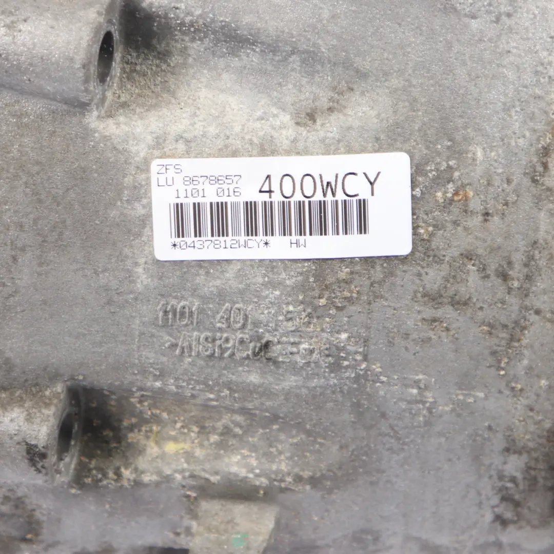 Gearbox BMW F20 F21 116d Diesel B37 GA8HP50Z 8678657 WARRANTY to Automatic with Part number 9426264 Automatic Gearbox BMW F20 F21 116d Diesel B37 GA8HP50Z 8678657 WARRANTY - SKU 9426264 - Part number 9426264
