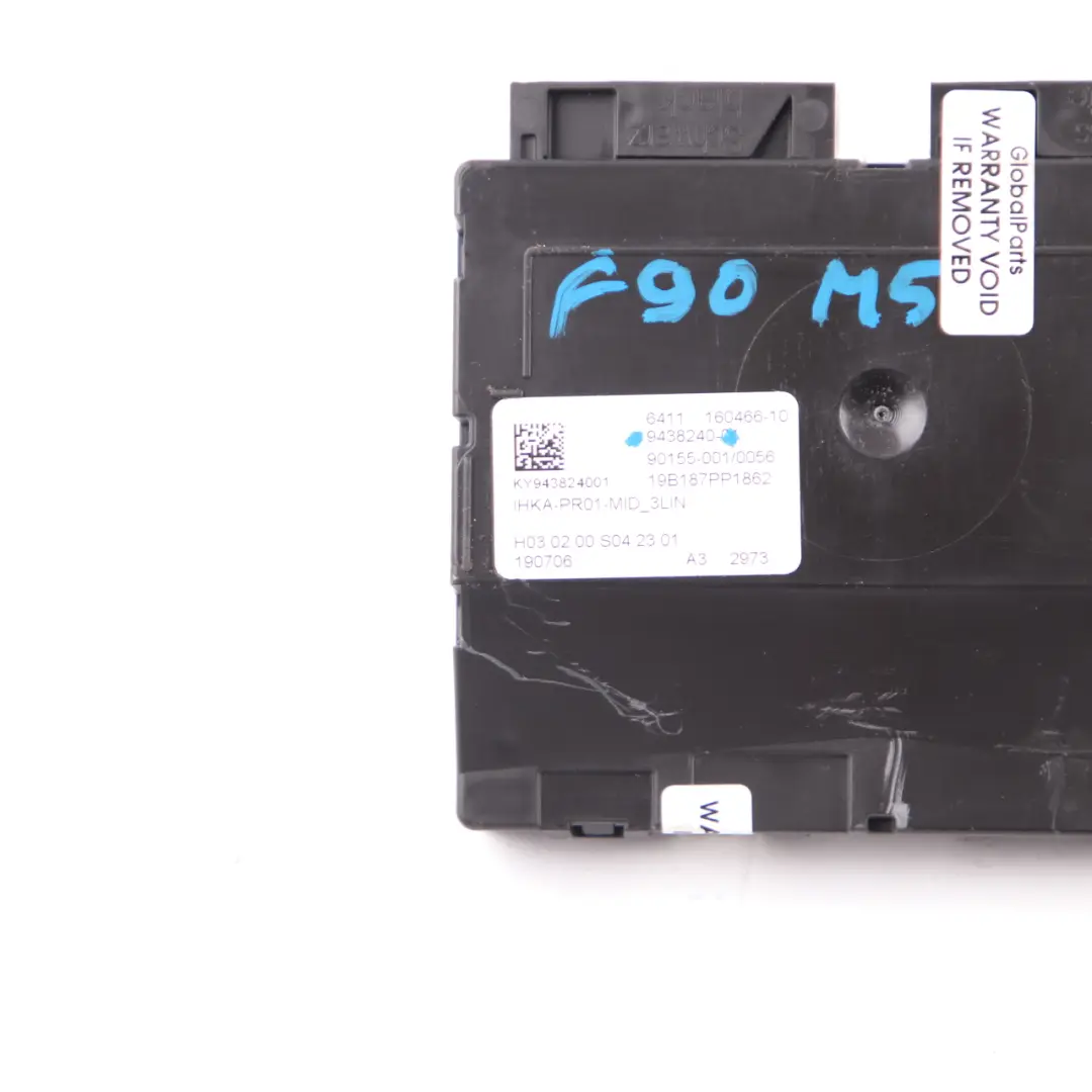 A/C Module BMW F90 M5 G01 G11 G30 Climate Control Unit Air Conditioning to with Part number 9438240 A/C Module BMW F90 M5 G01 G11 G30 Climate Control Unit Air Conditioning - SKU 9438240 - Part number 9438240