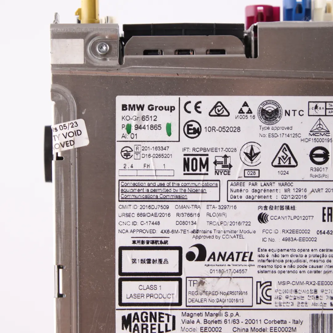 Head Unit BMW F20 F21 F22 F30 F31 LCI Radio CD Player Navigation GPS to with Part number 9441865 Head Unit BMW F20 F21 F22 F30 F31 LCI Radio CD Player Navigation GPS - SKU 9441865 - Part number 9441865