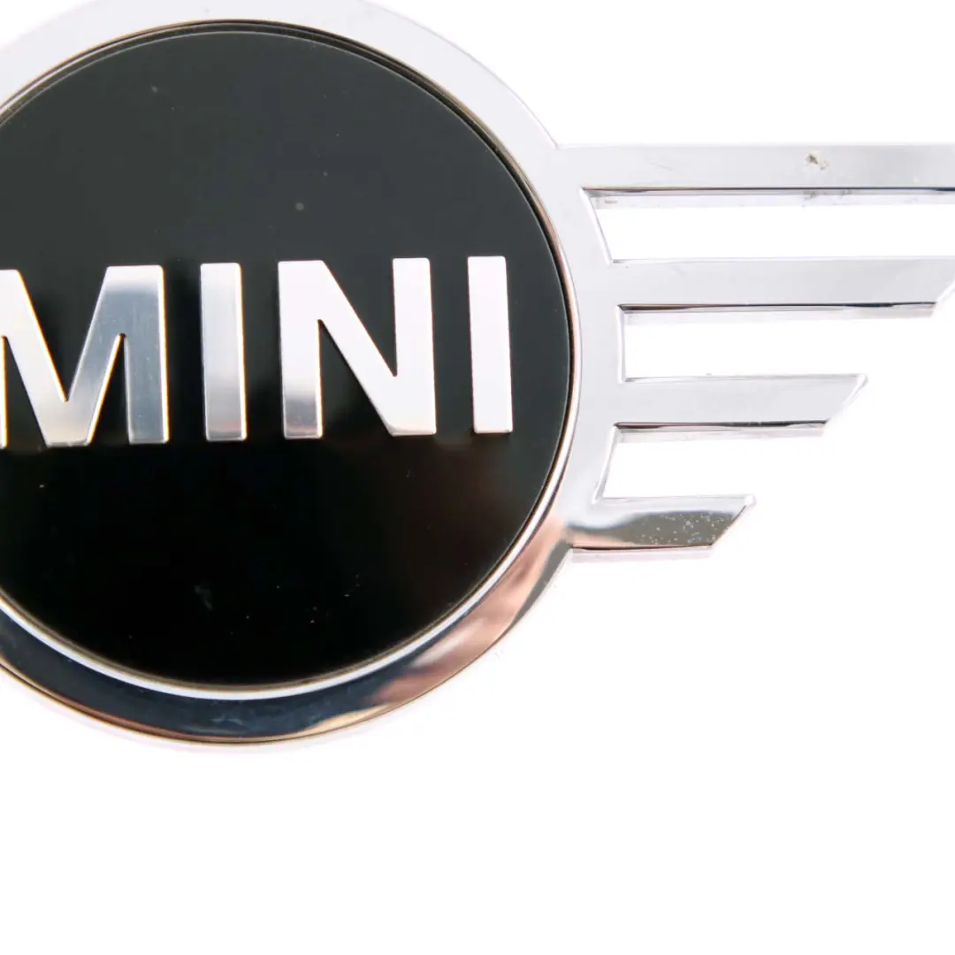 Trunk Lid Badge Emblem Chrome to Mini F60 Countryman Rear Tailgate with Part number 9447810 Mini F60 Countryman Rear Tailgate Trunk Lid Badge Emblem Chrome - SKU 9447810 - Part number 9447810