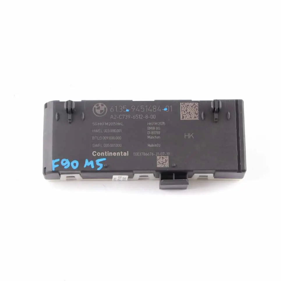  Trunk Lid Module BMW F40 F90 M5 G20 G30 Power Tailgate Control Unit - SKU 9451484 - Part number 9451484