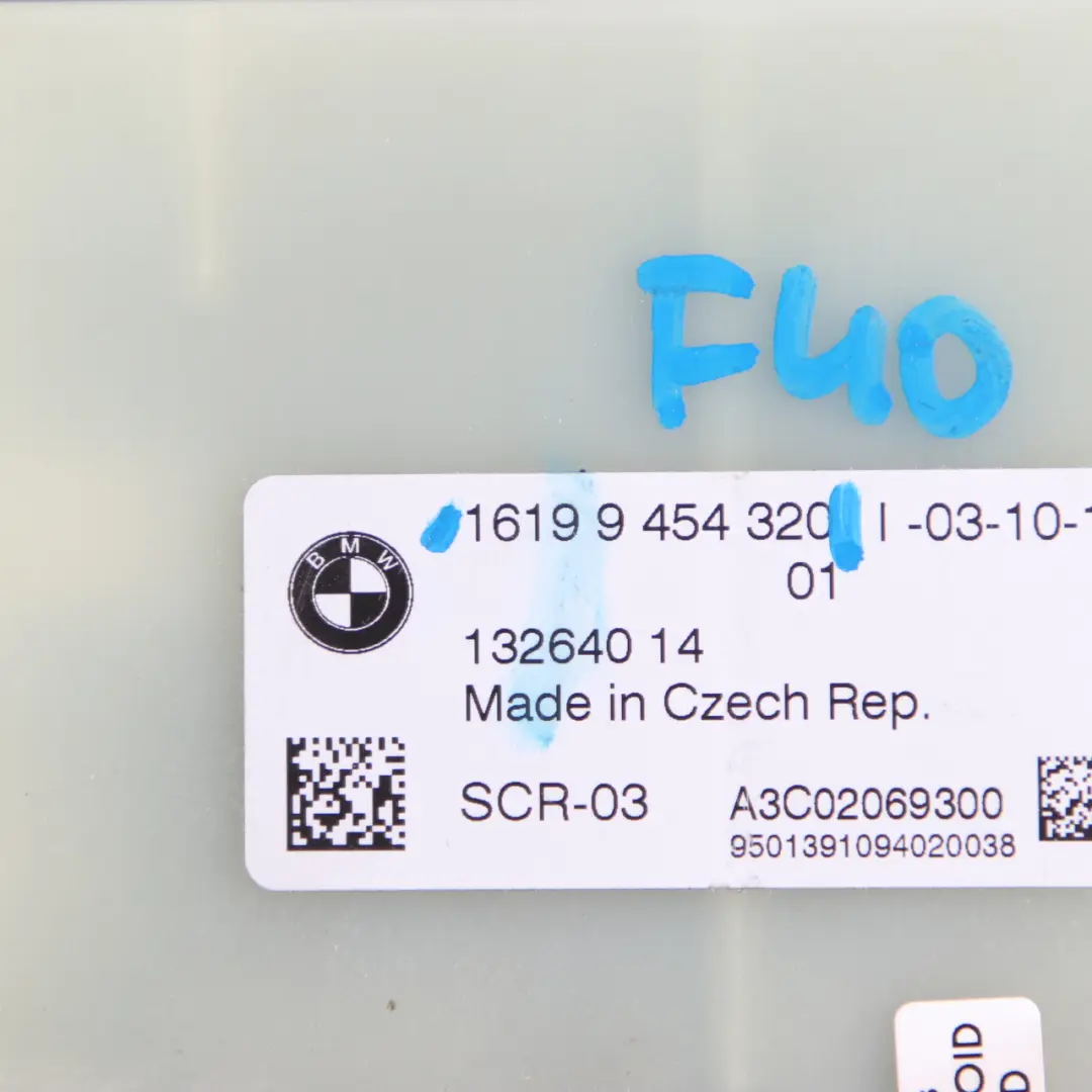 Module Adblue BMW F40 SCR Unité De Commande ECU pour à propos du numéro de pièce 9454320 Module Adblue BMW F40 SCR Unité De Commande ECU - SKU 9454320 - Numéro de pièce 9454320