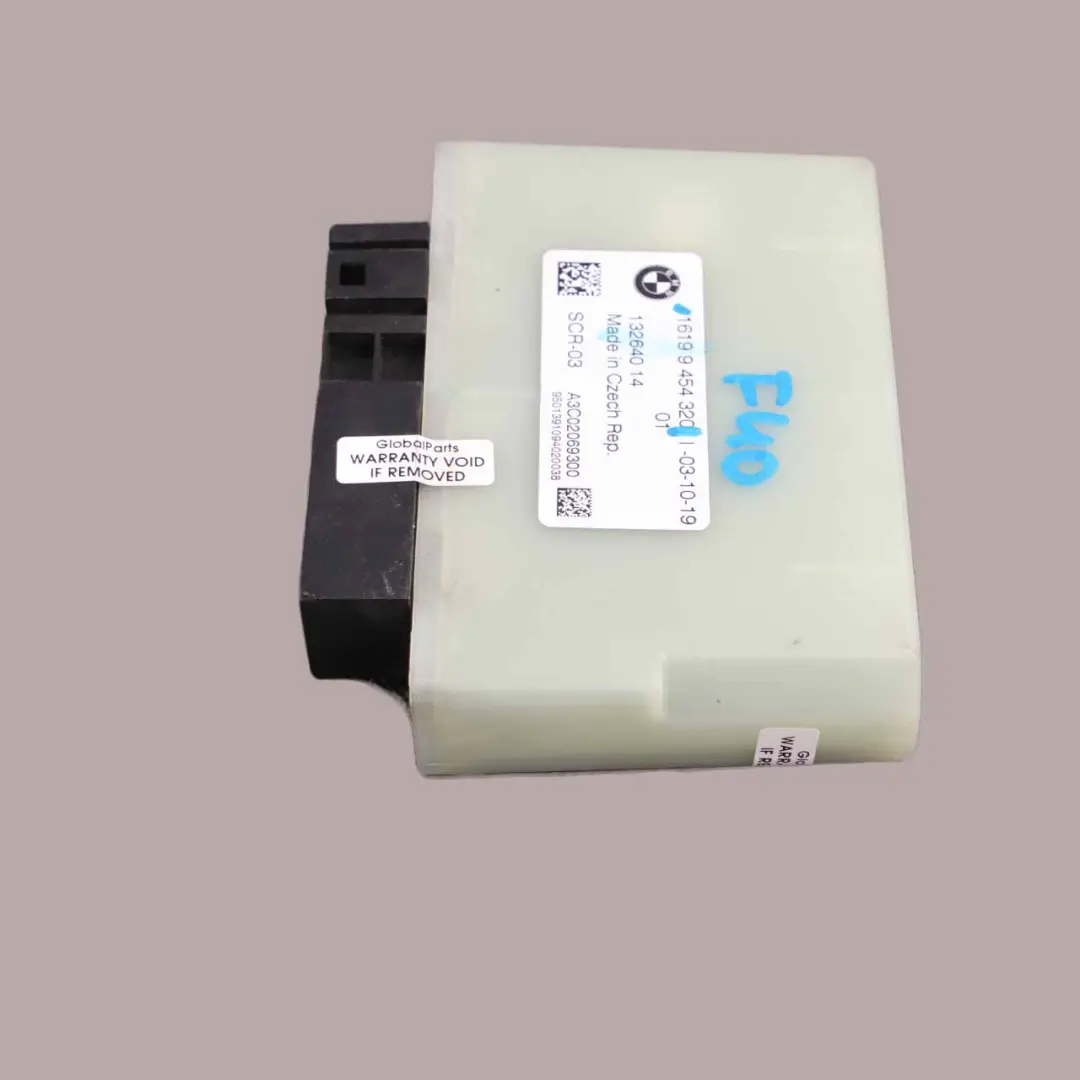  Adblue Module BMW F40 SCR Control Unit ECU - SKU 9454320 - Part number 9454320