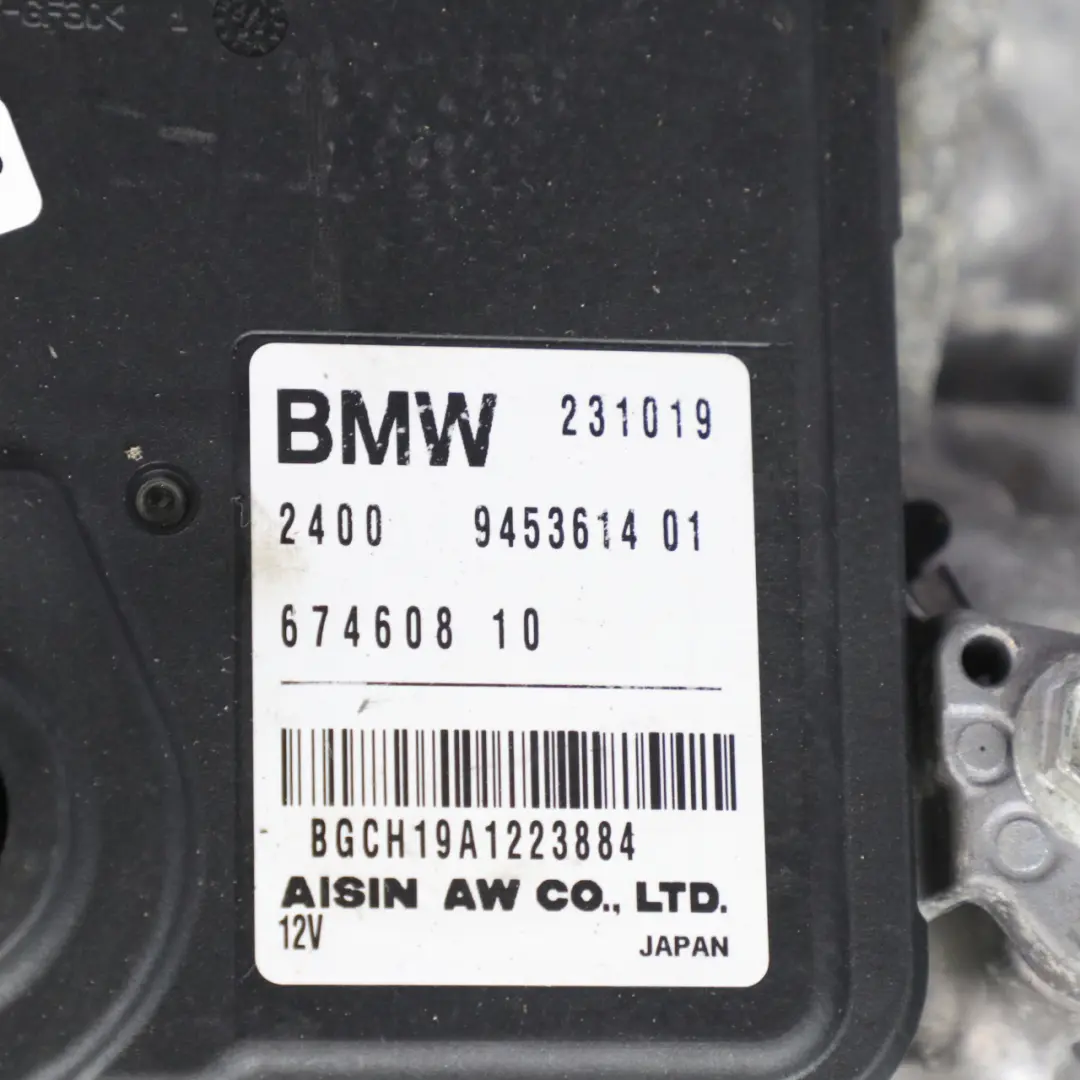 20dX Mini F60 B47D Caja Cambios Automática GA8Y45HW GARANTÍA para BMW X1 F48 con número de pieza 9455022 BMW X1 F48 20dX Mini F60 B47D Caja Cambios Automática GA8Y45HW GARANTÍA - SKU 9455022 - Número de pieza 9455022