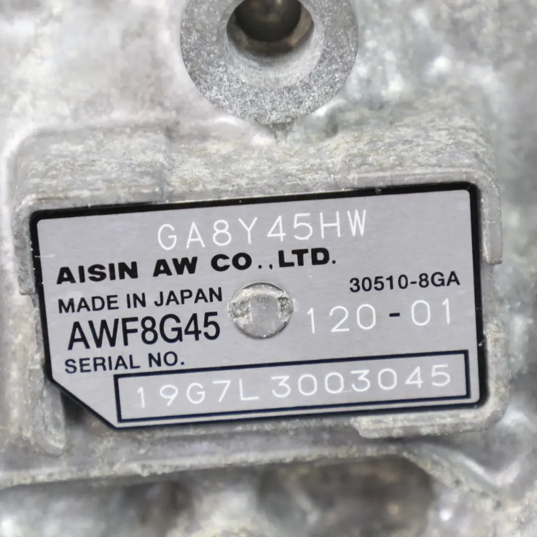 20dX Mini F60 B47D Skrzynia Biegów Automatyczna GA8Y45HW do BMW X1 F48 o numerze 9455022 BMW X1 F48 20dX Mini F60 B47D Skrzynia Biegów Automatyczna GA8Y45HW - SKU 9455022 - Numer Części 9455022