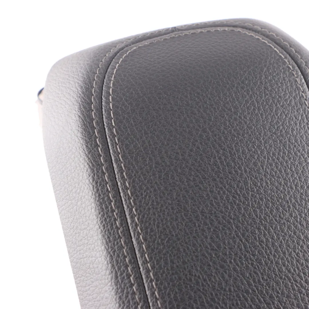 BMW F40 Centre Console Armrest Black Perforated Leather Cover - SKU 9460086 - Part number 9460091