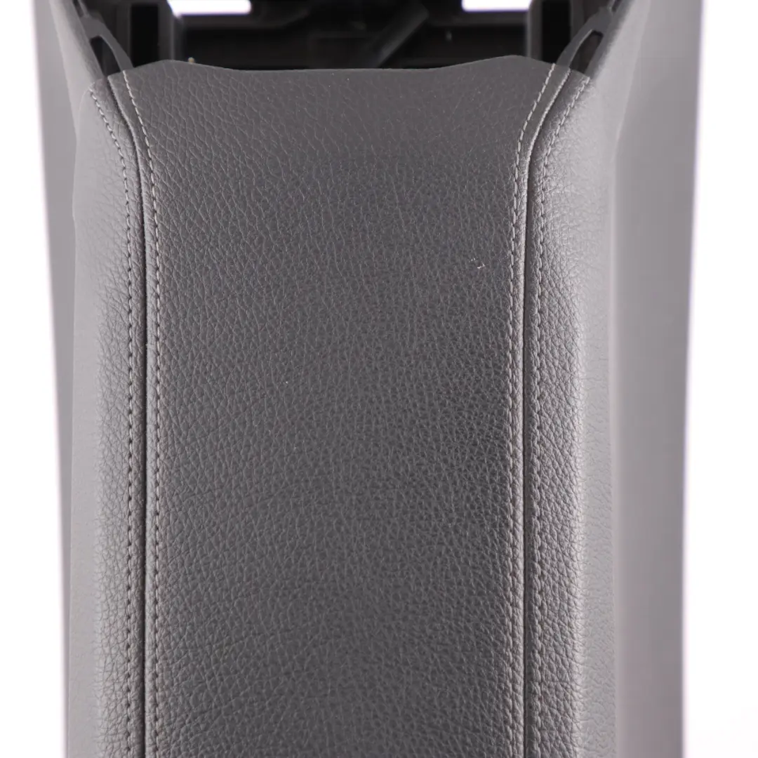 Centre Console Armrest Schwarz Black Perforated Leather Cover to BMW F40 with Part number 9460091 BMW F40 Centre Console Armrest Schwarz Black Perforated Leather Cover - SKU 9460091 - Part number 9460091